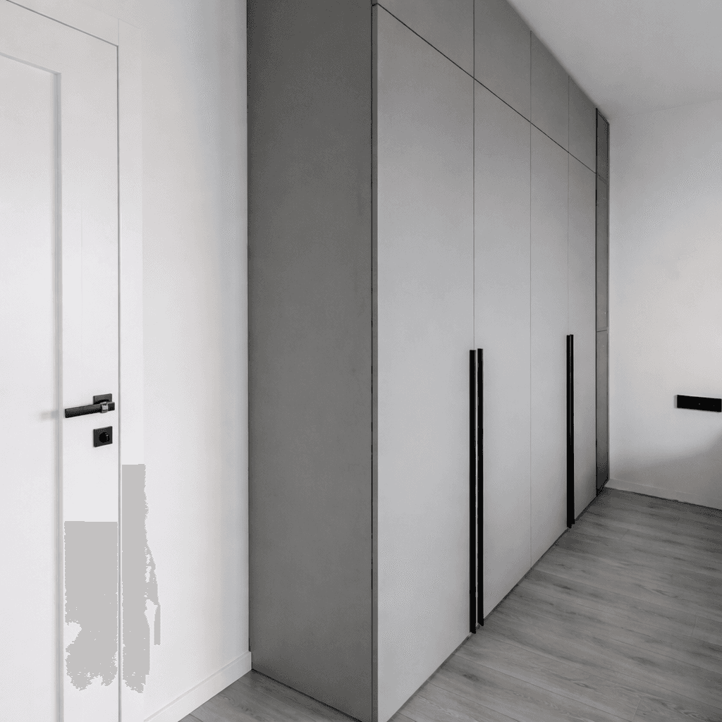 Placard couloir gris sol au plafond — ArtMood Tanger