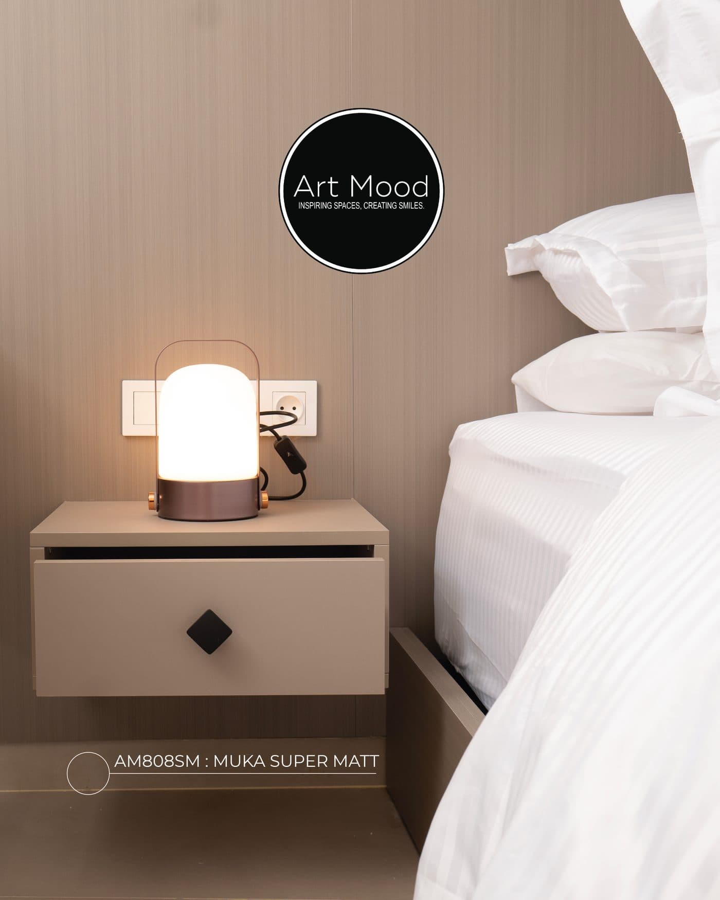 Table de nuit Muka sur mesure — ArtMood Tanger